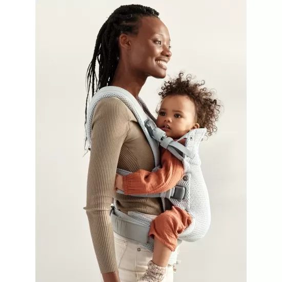 Marsupiu anatomic cu multiple pozitii de purtare colectia Harmony 3D Mesh Silver Editie Limitata BabyBjorn Marsupiu anatomic cu multiple pozitii de purtare colectia Harmony 3D Mesh Silver Editie Limitata BabyBjorn