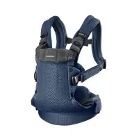 Marsupiu anatomic cu multiple pozitii de purtare BabyBjorn colectia Harmony 3D Mesh Navy Blue Editie Limitata