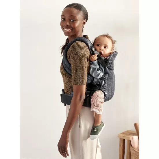 Marsupiu anatomic cu multiple pozitii de purtare colectia Harmony 3D Mesh Anthracite Editie Limitata BabyBjorn Marsupiu anatomic cu multiple pozitii de purtare colectia Harmony 3D Mesh Anthracite Editie Limitata BabyBjorn