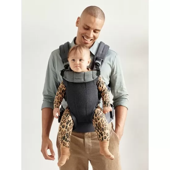 Marsupiu anatomic cu multiple pozitii de purtare colectia Harmony 3D Mesh Anthracite Editie Limitata BabyBjorn Marsupiu anatomic cu multiple pozitii de purtare colectia Harmony 3D Mesh Anthracite Editie Limitata BabyBjorn