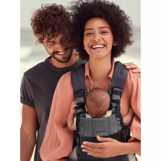 Marsupiu anatomic cu multiple pozitii de purtare colectia Harmony 3D Mesh Anthracite Editie Limitata BabyBjorn Marsupiu anatomic cu multiple pozitii de purtare colectia Harmony 3D Mesh Anthracite Editie Limitata BabyBjorn