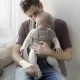 Marsupiu anatomic Mini cu pozitii multiple de purtare BabyBjorn Greige Mesh Marsupiu anatomic Mini cu pozitii multiple de purtare BabyBjorn Greige Mesh