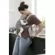 Marsupiu anatomic BabyBjorn Mini cu pozitii multiple de purtare Light Grey 3D Jersey Marsupiu anatomic BabyBjorn Mini cu pozitii multiple de purtare Light Grey 3D Jersey