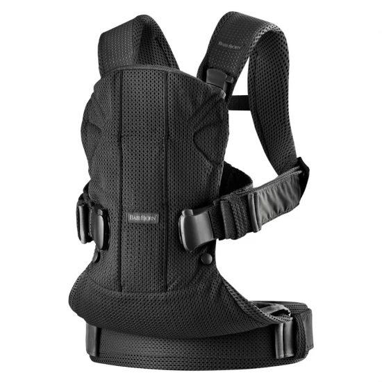Marsupiu Anatomic One Air Babybjorn Black 3D Mesh Marsupiu Anatomic One Air Babybjorn Black 3D Mesh