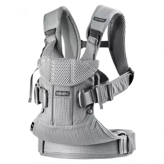 Marsupiu anatomic One Air Silver 3D Mesh BabyBjorn Marsupiu anatomic One Air Silver 3D Mesh BabyBjorn