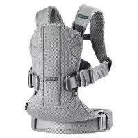 Marsupiu anatomic One Air Silver 3D Mesh BabyBjorn