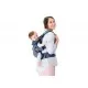 Marsupiu anatomic BabyBjorn One cu pozitii multiple de purtare Denim Midnight Blue Bumbac Marsupiu anatomic BabyBjorn One cu pozitii multiple de purtare Denim Midnight Blue Bumbac