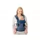 Marsupiu anatomic BabyBjorn One cu pozitii multiple de purtare Denim Midnight Blue Bumbac Marsupiu anatomic BabyBjorn One cu pozitii multiple de purtare Denim Midnight Blue Bumbac
