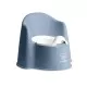 Olita cu protectie spate Potty Chair Deep blue/White BabyBjorn Olita cu protectie spate Potty Chair Deep blue/White BabyBjorn
