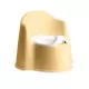 Olita cu protectie spate Potty Chair Powder BabyBjorn Yellow White Olita cu protectie spate Potty Chair Powder BabyBjorn Yellow White