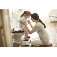 Reductor pentru toaleta Toilet Training Seat White BabyBjorn