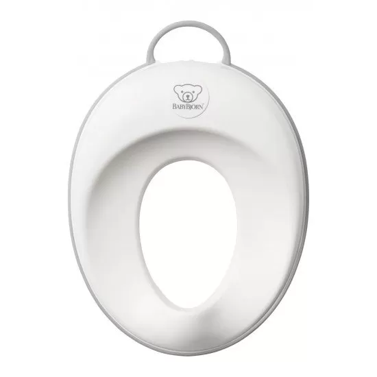 Reductor pentru toaleta Toilet Training Seat White/Grey BabyBjorn Reductor pentru toaleta Toilet Training Seat White/Grey BabyBjorn