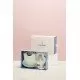 Set hranire pentru bebe BabyBjorn - Farfurie, lingurita, furculita, pahar si bavetica Powder Green Set hranire pentru bebe BabyBjorn - Farfurie, lingurita, furculita, pahar si bavetica Powder Green