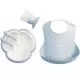 Set hranire pentru bebe BabyBjorn - Farfurie, lingurita, furculita, pahar si bavetica Powder Blue Set hranire pentru bebe BabyBjorn - Farfurie, lingurita, furculita, pahar si bavetica Powder Blue