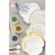 Set hranire BabyBjorn Powder Yellow - Farfurie, lingurita, furculita si pahar pentru bebe Set hranire BabyBjorn Powder Yellow - Farfurie, lingurita, furculita si pahar pentru bebe