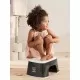 Treapta inaltator pentru baie Step Stool Black/White BabyBjorn Treapta inaltator pentru baie Step Stool Black/White BabyBjorn