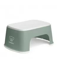 Treapta inaltator pentru baie Step Stool Deep Green/White BabyBjorn