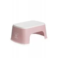 Treapta inaltator pentru baie Step Stool Powder Pink/White BabyBjorn