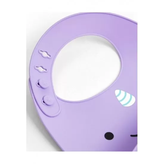 Bavetica de silicon Fold and Go Zoo Skip Hop - Balena Bavetica de silicon Fold and Go Zoo Skip Hop - Balena