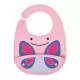 Bavetica de silicon Skip Hop Fold & Go Zoo - Fluture Bavetica de silicon Skip Hop Fold & Go Zoo - Fluture