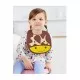 Bavetica de silicon Fold and Go Zoo Skip Hop - Girafa Bavetica de silicon Fold and Go Zoo Skip Hop - Girafa