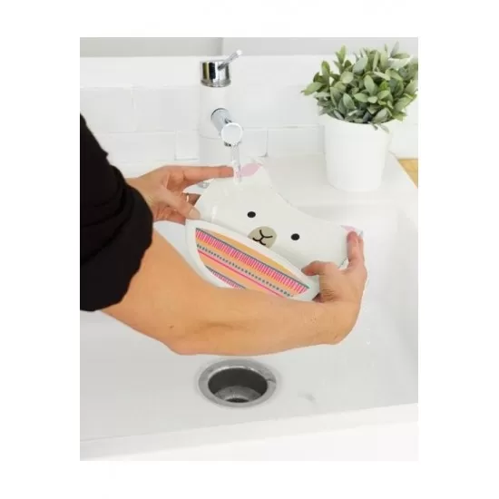 Bavetica de silicon Fold and Go Zoo Skip Hop - Lama Bavetica de silicon Fold and Go Zoo Skip Hop - Lama