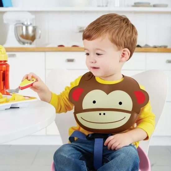 Bavetica de silicon Fold and Go Zoo Skip Hop - Maimutica Bavetica de silicon Fold and Go Zoo Skip Hop - Maimutica