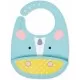 Bavetica de silicon Fold and Go Zoo Skip Hop - Unicorn Bavetica de silicon Fold and Go Zoo Skip Hop - Unicorn