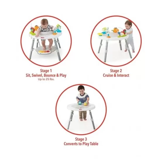 Centru de activitati evolutiv 3 in 1 Skip Hop - Explore and More Centru de activitati evolutiv 3 in 1 Skip Hop - Explore and More