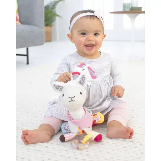 Jucarie de activitati Skip Hop Lama Bandana Buddies Jucarie de activitati Skip Hop Lama Bandana Buddies