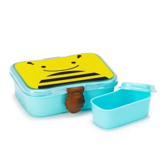 Kit pentru pranz Skip Hop Zoo Albinuta Kit pentru pranz Skip Hop Zoo Albinuta