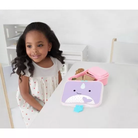 Kit pentru pranz Zoo Skip Hop - Balena Kit pentru pranz Zoo Skip Hop - Balena