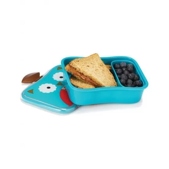 Kit pentru pranz Skip Hop Zoo - Bufnita Kit pentru pranz Skip Hop Zoo - Bufnita