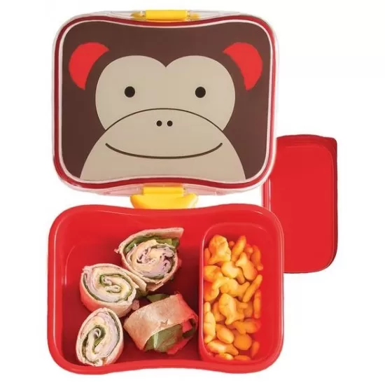 Kit pentru pranz Skip Hop Zoo Maimutica Kit pentru pranz Skip Hop Zoo Maimutica