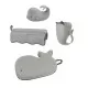 Kit produse esentiale pentru baie Moby Skip Hop Gri Kit produse esentiale pentru baie Moby Skip Hop Gri
