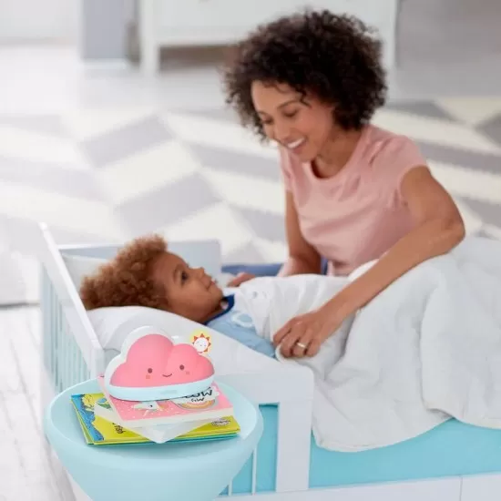 Lampita multifunctionala cu melodii si alarma Dream and Shine Skip Hop Lampita multifunctionala cu melodii si alarma Dream and Shine Skip Hop