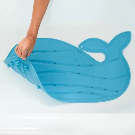 Covoras de baie antiderapant in forma de balena Skip Hop Moby - Albastru Covoras de baie antiderapant in forma de balena Skip Hop Moby - Albastru