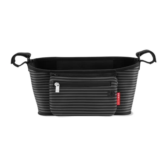 Organizator pentru carucior Skip Hop - Black/Grey Organizator pentru carucior Skip Hop - Black/Grey