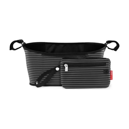 Organizator pentru carucior Skip Hop - Black/Grey Organizator pentru carucior Skip Hop - Black/Grey
