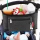 Organizator pentru carucior Skip Hop - Black/Grey Organizator pentru carucior Skip Hop - Black/Grey