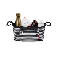 Organizator pentru carucior Skip Hop - Black/White