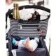 Organizator pentru carucior Skip Hop - Black/White Organizator pentru carucior Skip Hop - Black/White