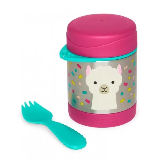 Recipient pentru mancare Skip Hop Zoo Lama Recipient pentru mancare Skip Hop Zoo Lama