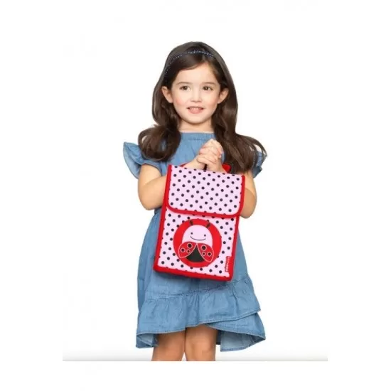 Saculet pentru pranz Zoo Skip Hop - Buburuza Saculet pentru pranz Zoo Skip Hop - Buburuza