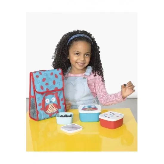 Saculet pentru pranz Zoo Skip Hop - Bufnita Saculet pentru pranz Zoo Skip Hop - Bufnita