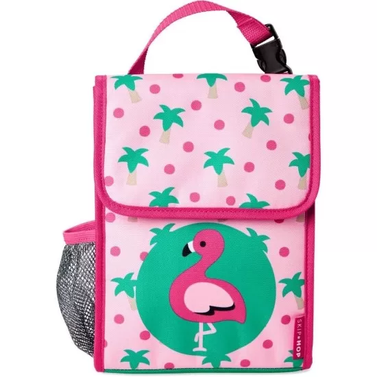 Saculet pentru pranz Zoo Skip Hop - Flamingo Saculet pentru pranz Zoo Skip Hop - Flamingo