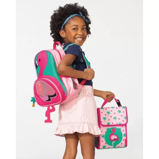 Saculet pentru pranz Zoo Skip Hop - Flamingo Saculet pentru pranz Zoo Skip Hop - Flamingo
