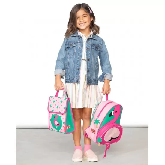 Saculet pentru pranz Zoo Skip Hop - Flamingo Saculet pentru pranz Zoo Skip Hop - Flamingo