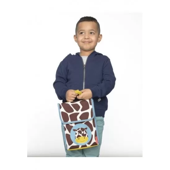 Saculet pentru pranz Zoo Skip Hop - Girafa Saculet pentru pranz Zoo Skip Hop - Girafa