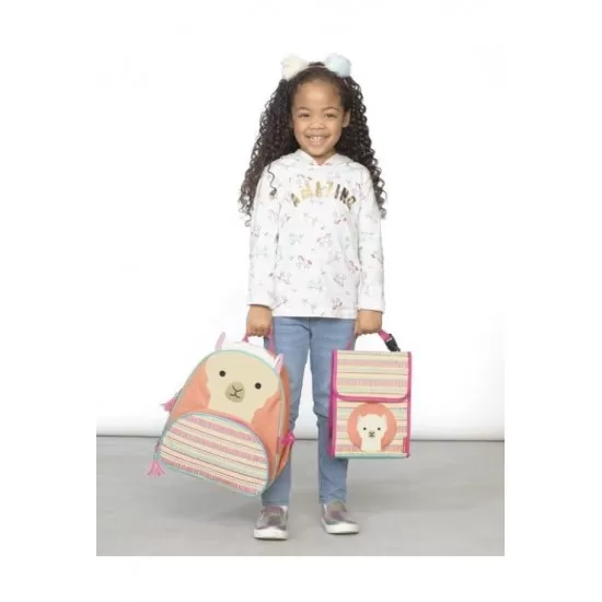 Saculet pentru pranz Zoo Skip Hop - Lama Saculet pentru pranz Zoo Skip Hop - Lama